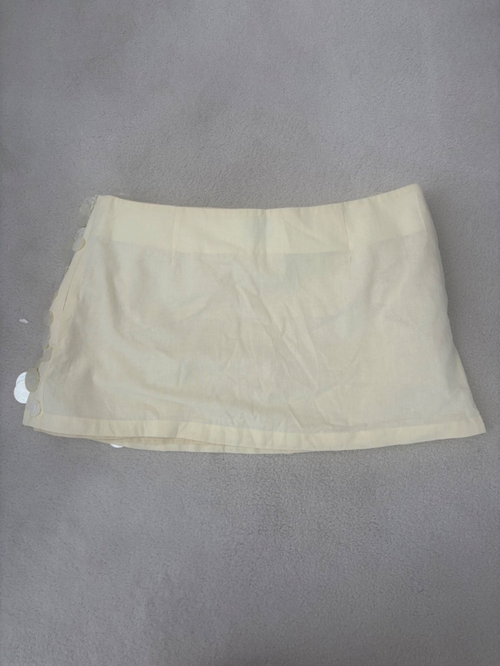Peppermayo Movie Star 🍿🎥 Butter Yellow Mini Skirt - Picture 6 of 6